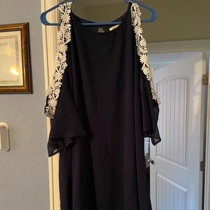 Lace Sleeve Dress